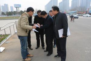 北关区区长李富生带队赴中国文字博物馆实地调研续建工程。