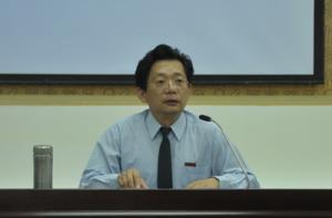 中国人民大学刘正教授为我馆工作人员授课