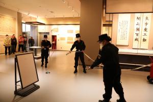 中国文字博物馆开展春季消防应急疏散演练