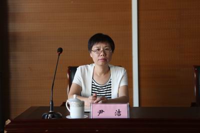 市委第三巡察组副组长尹洁.