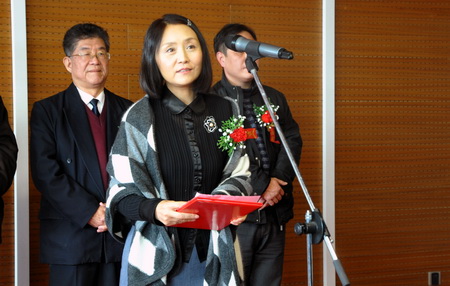 清心玉映孙鹤书法展在中国文字博物馆开展