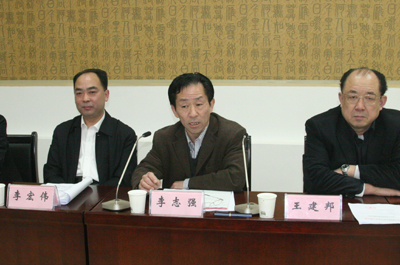 市委学习实践活动第十六指导检查组组长,市人大副秘书长李志强同志在