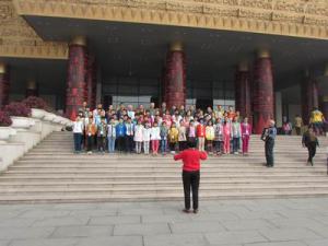 【志愿者活动】中国文字博物馆志愿者开展“迎国庆，爱祖国”主题活动