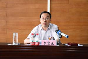 李宽生同志讲授“新时代中国文字博物馆人的使命与担当”主题党课