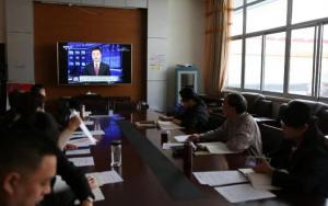 中国文字博物馆党委理论学习中心组（扩大） 专题集中学习习近平总书记贺信   